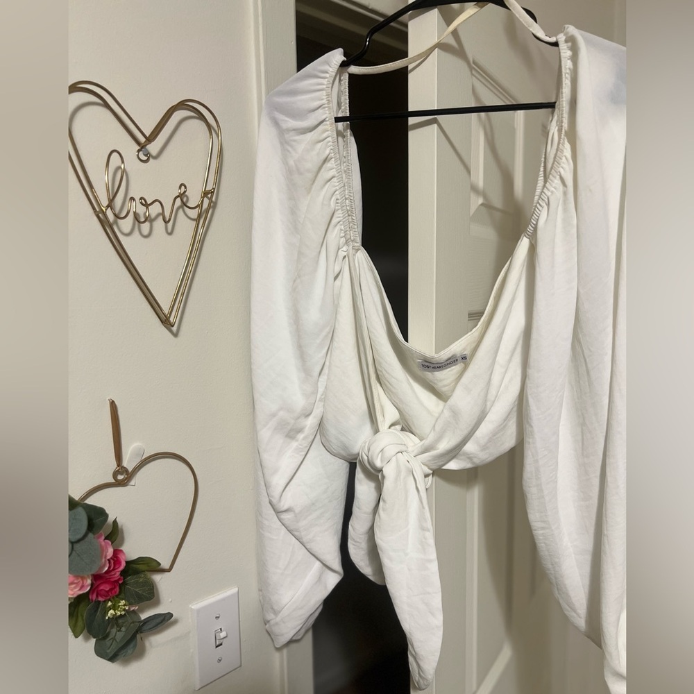 Elegant White Women's Top